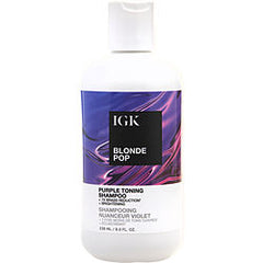 Igk Blonde Pop Purple Toning Shampoo 8 oz