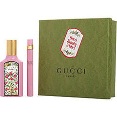 Gucci Flora Gorgeous Gardenia Eau De Parfum Spray 1.6 oz & Eau De Parfum Spray 0.33 oz Mini