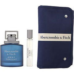 Abercrombie & Fitch Away Tonight Edt Spray 3.4 oz & Edt Spray 0.5 oz & Bag