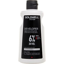 Goldwell System Cream Developer Lotion 6% 20 Vol For Topchic & Oxycur 33.8 oz