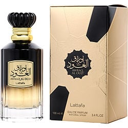 Lattafa Awraq Al Oud Eau De Parfum Spray 3.4 oz