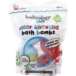 Bodycology Watermelon Color Changing Bath Bomb 10 oz