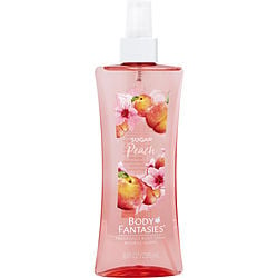 Body Fantasies Sugar Peach Body Spray 8 oz