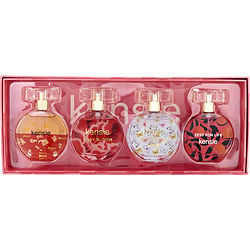 Kensie Variety 4 Pc Women'S Coffret With So Pretty & Rosy Bloom & Buttercup Babe & Zest For Life And All Are Eau De Parfum Spray 0.68 oz