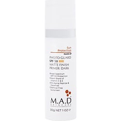 M.A.D. Skincare Photo Guard Spf 50 Matte Finish Primer - Dark --30Ml/1oz