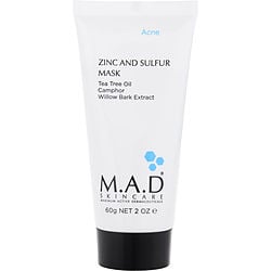 M.A.D. Skincare Spot On Zinc & Sulfur Mask --60G/2oz