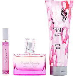 English Laundry Notting Hill Eau De Parfum Spray 3.4 oz & Body Lotion 6.8 oz & Eau De Parfum Spray 0.33 oz (New Packaging)