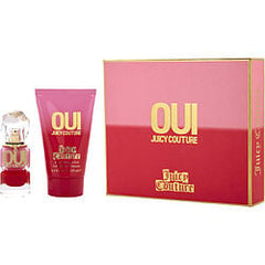 Juicy Couture Oui Eau De Parfum Spray 1 oz & Frothy Shower Gel 4.2 oz